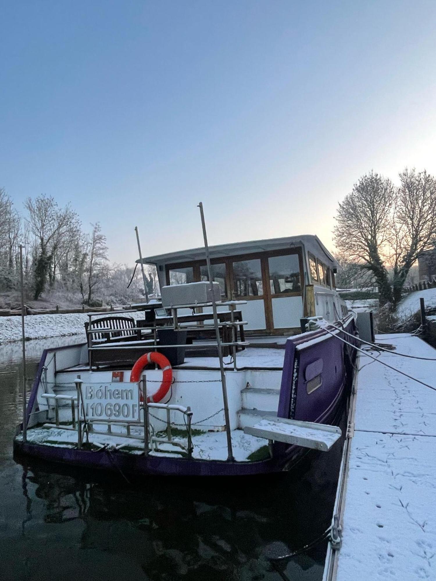 Nuit Insolite A Bord D'Une Peniche, 6 Personnes Bergues Exteriör bild